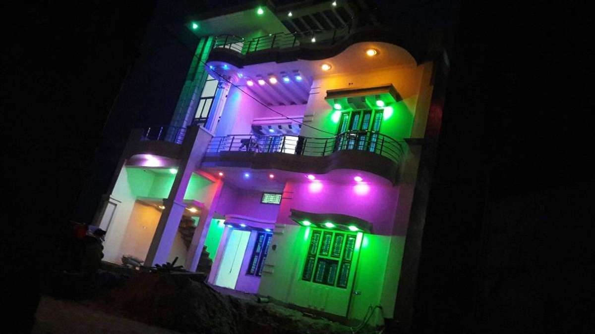 Exterior, Lighting Designs by Building Supplies Gulrez Ahmad, Delhi Kolo