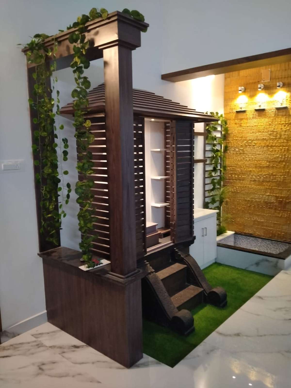
pooja roomðŸŒ¹
wood work
arun group ðŸŒ¹
home interior 