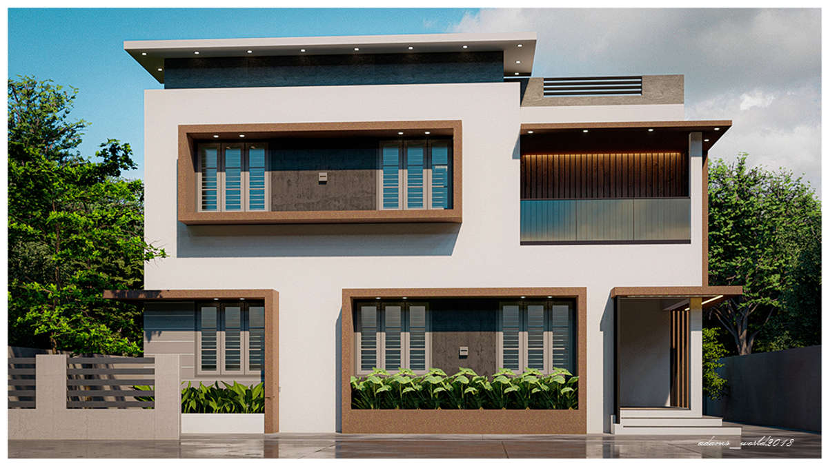 Exterior Designs by Interior Designer Adam Adnan, Alappuzha | Kolo