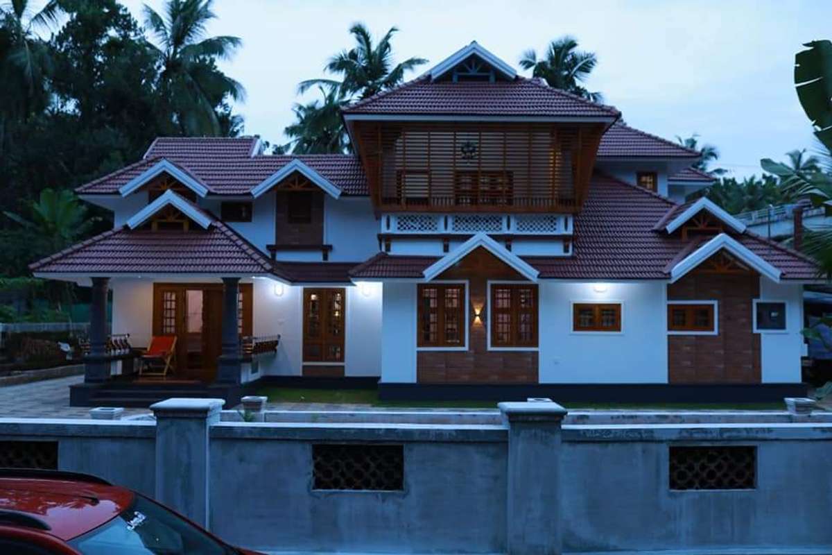 Kerala traditional home
completed project at Pallippuram