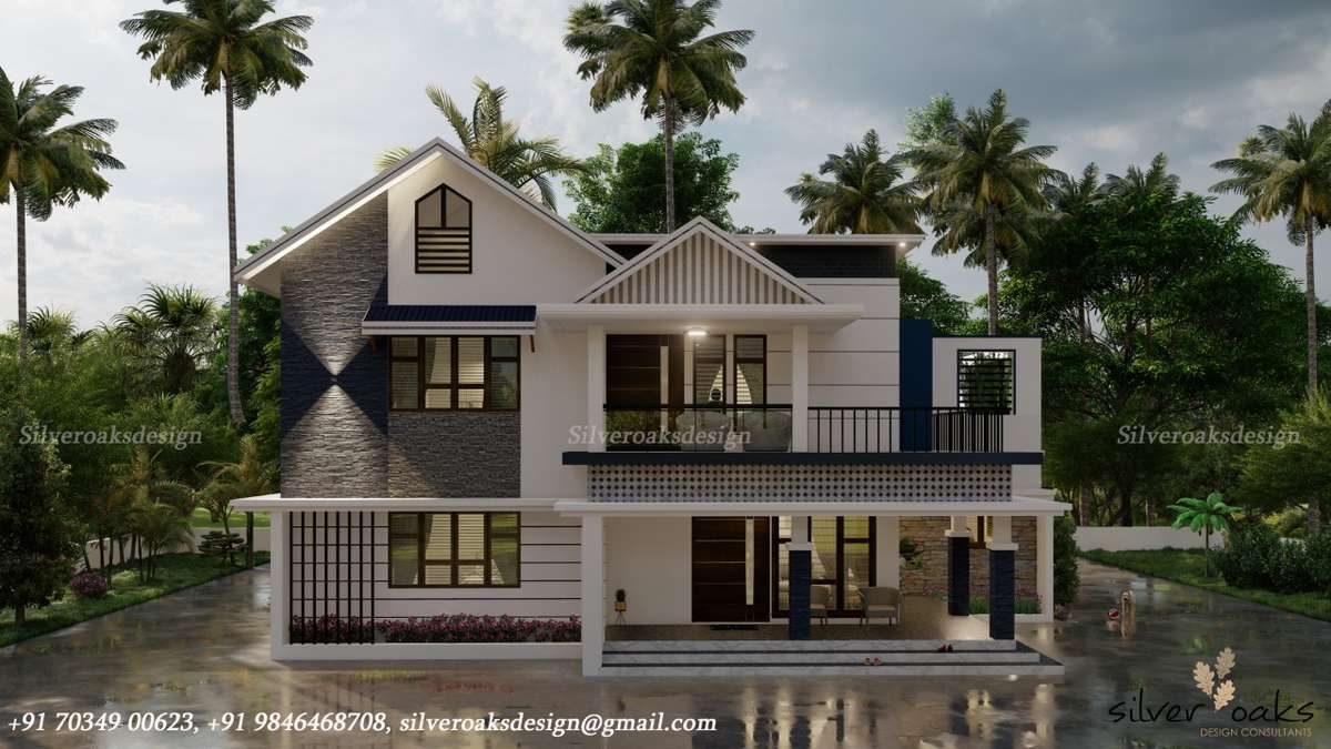 |CONTEMPORARY HOUSE|

5 BHK RESIDENCE FOR Mr. ISSAC PAULOSE

LOCATION -  MANEED, ERNAKULAM

GROUND FLOOR - 1881 SQFT
FIRST FLOOR -  1082 SQFT
TOTAL AREA - 2963 SQFT


Call : +91 70349 00623, +91 9846468708
Mail : silveroaksdesign@gmail.com
Web :https://www.silveroaksdesign.com/

#ContemporaryHouse #HouseDesigns #HouseConstruction #Ernakulam #flatandslope #white #doublestorey #4BHKPlans #4BHKHouse #3000sqftHouse