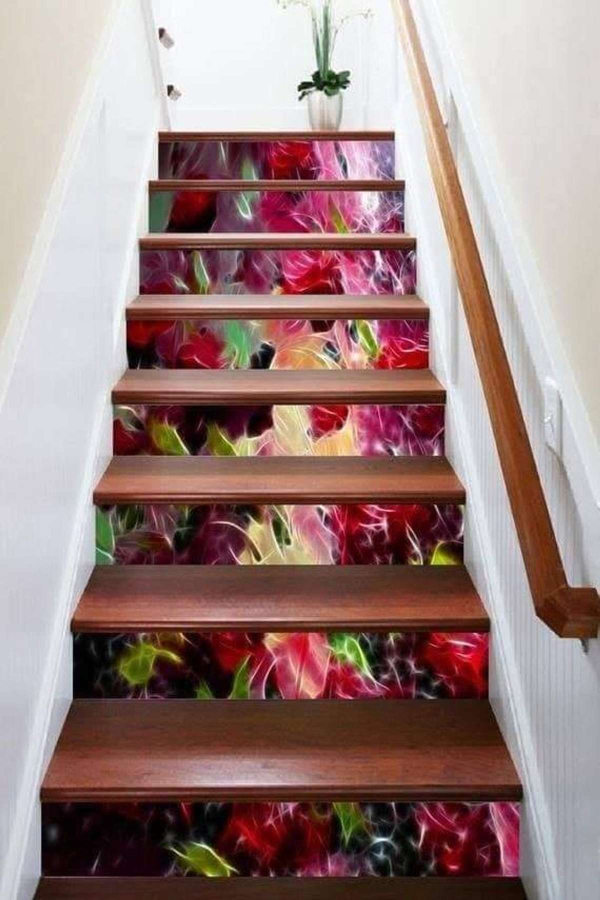 #staircase
3D Stair Risers Decoration..