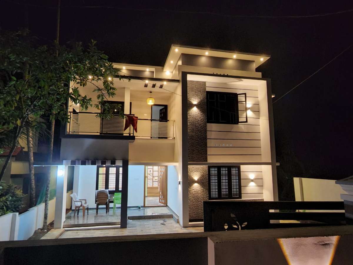 Exterior, Lighting Designs by Painting Works mukesh mukesh, Alappuzha ...