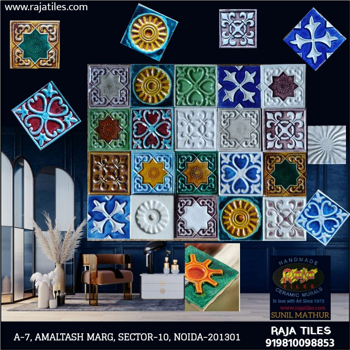 Designs by Building Supplies RAJA TILES, Gautam Buddh Nagar Kolo