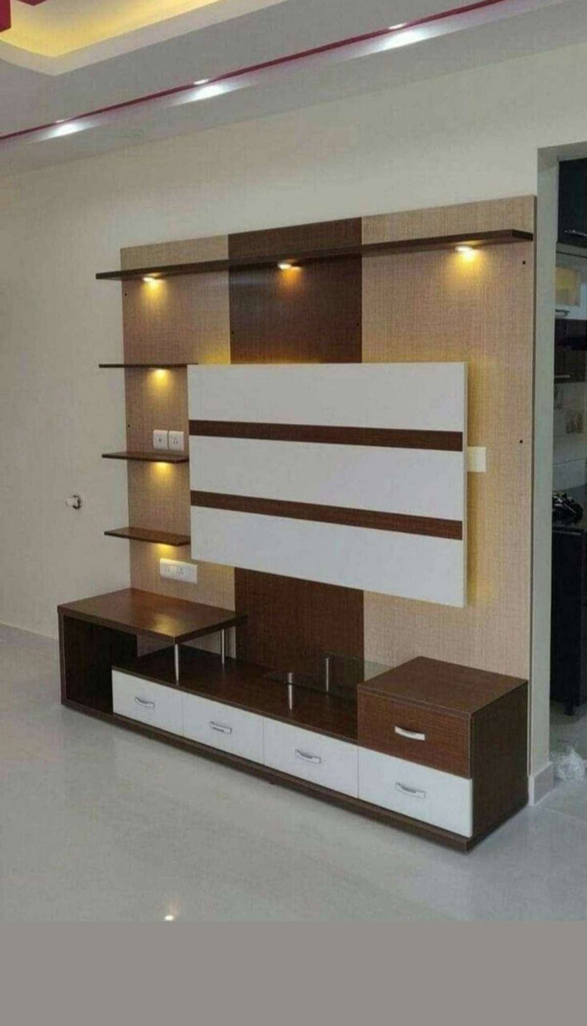 Lighting, Living, Storage Designs by Carpenter Mohd salim, Noida Kolo