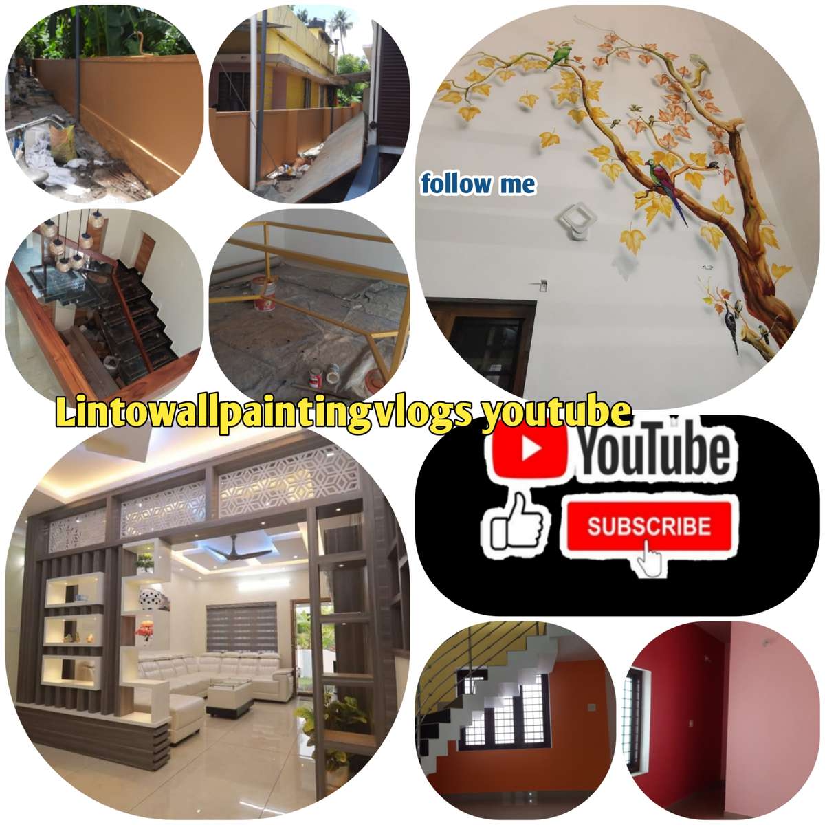 Designs by Painting Works Thrissur wall painting contract work