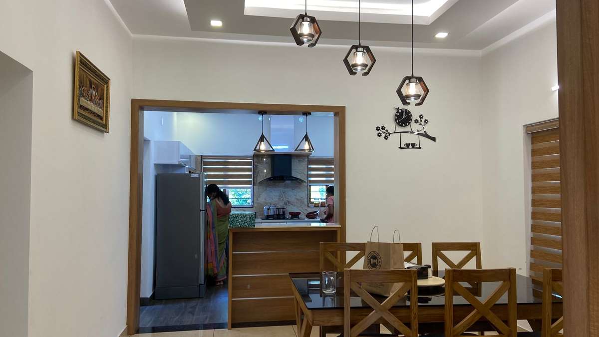 Dining room design
Open Kitchen 
SOL Interiors ❤️
#OpenKitchen #diningroom #Barcounter #KitchenIdeas #KitchenCabinet #InteriorDesigner #koloapp