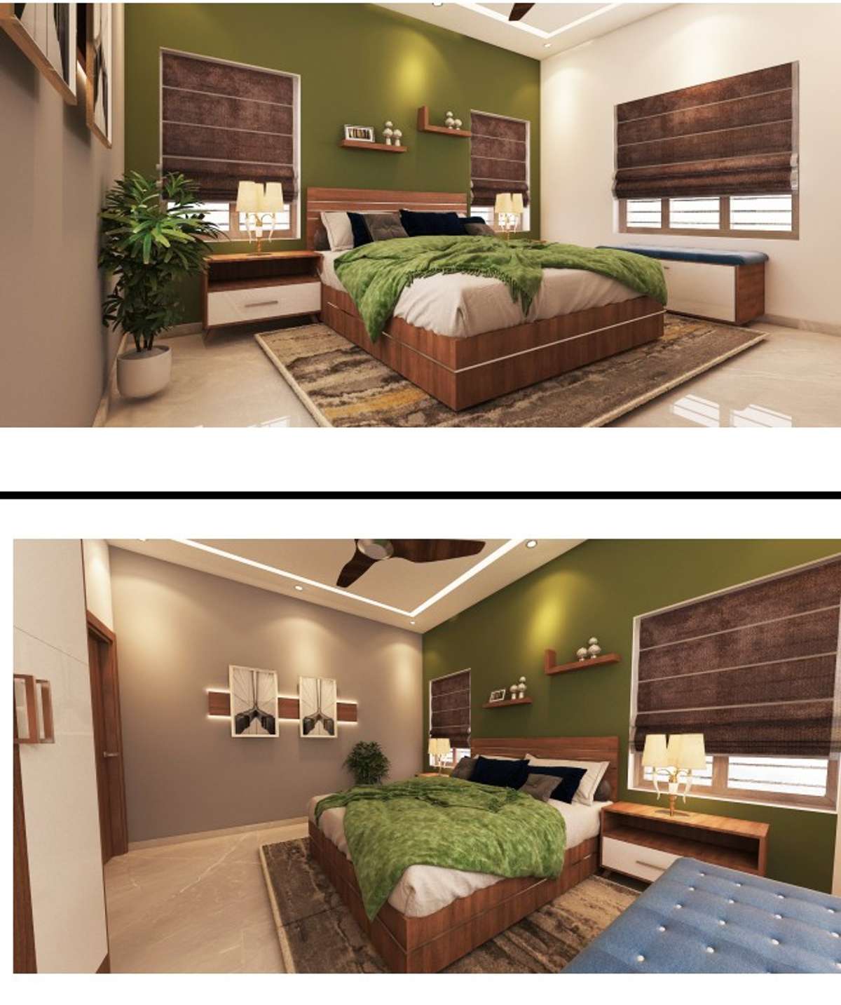 #BedroomDesigns #3d #MasterBedroom #KingsizeBedroom #homeinterior #HomeDecor #ModularKitchen #modularwardrobe #koloapp #trendingdesign #trending