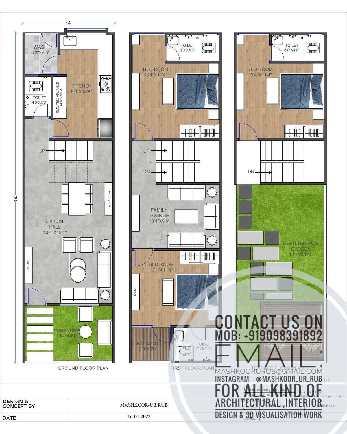 Plans Designs By 3d Cad Mashkoor Ansari Indore Kolo