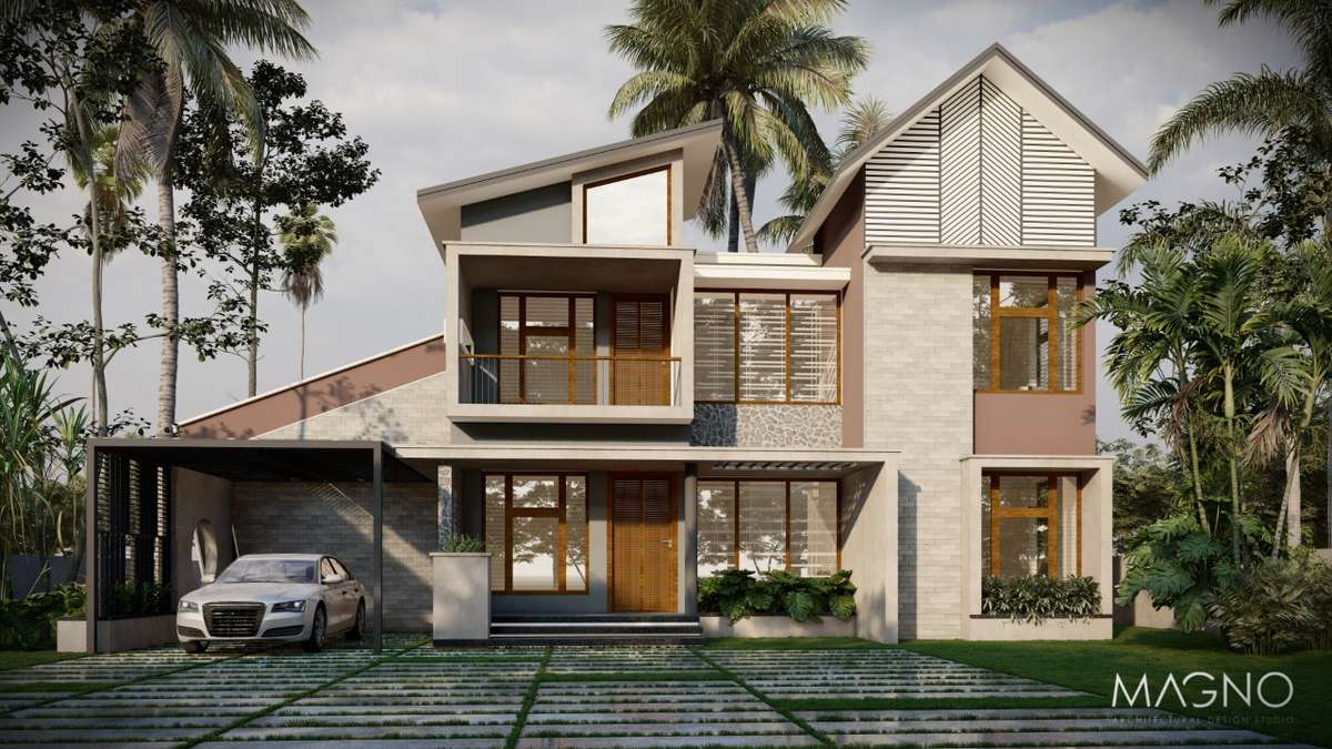 Exterior Designs by Architect Magno Design Studio, Malappuram | Kolo