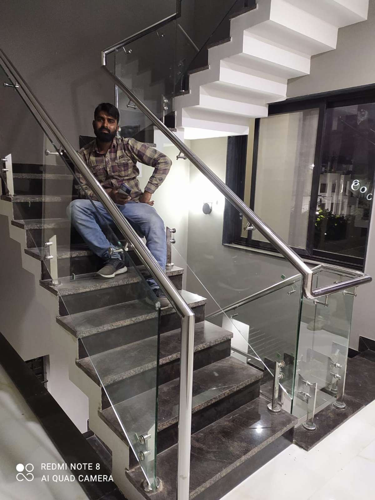 stair relling 
Contact me-7693066707
ER. Sameer mansuri
Interior Exteriar include all working 
(construction, design, dwaring, tile, eletricity, plumbing, Alluminium all type, Febrication all type, Paint all type, wallpapers, etc.)
 #StaircaseDecors  #GlassHandRailStaircase #LShapedStaircase #StraightStaircase  #StaircasePaintings #StaircaseIdeas  #CurvedStaircase