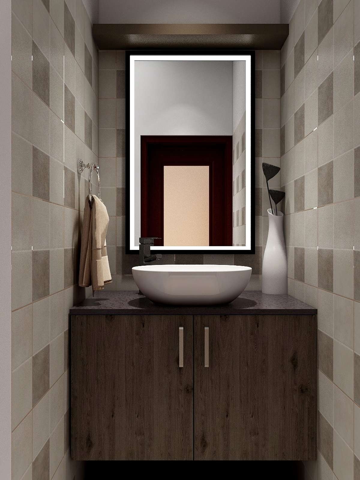 #InteriorDesigner  #wash counter #3d modelling #3d rendering