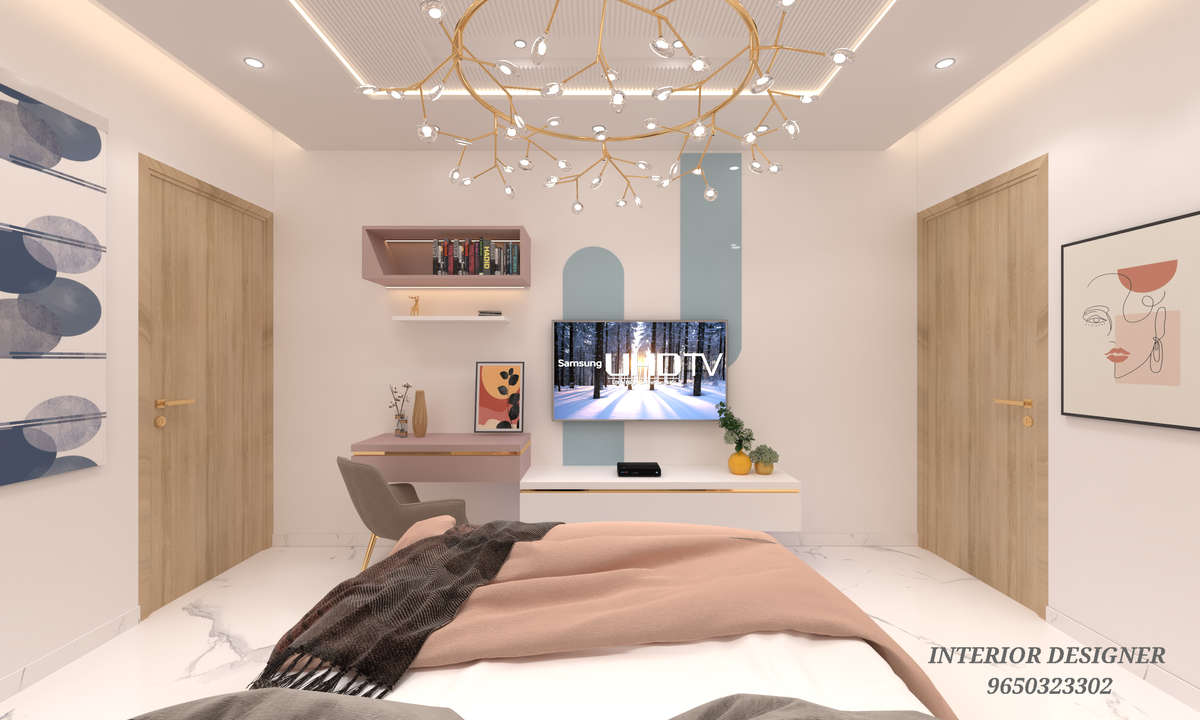 BEDROOM DESIGN IN PAINT FINISHES 