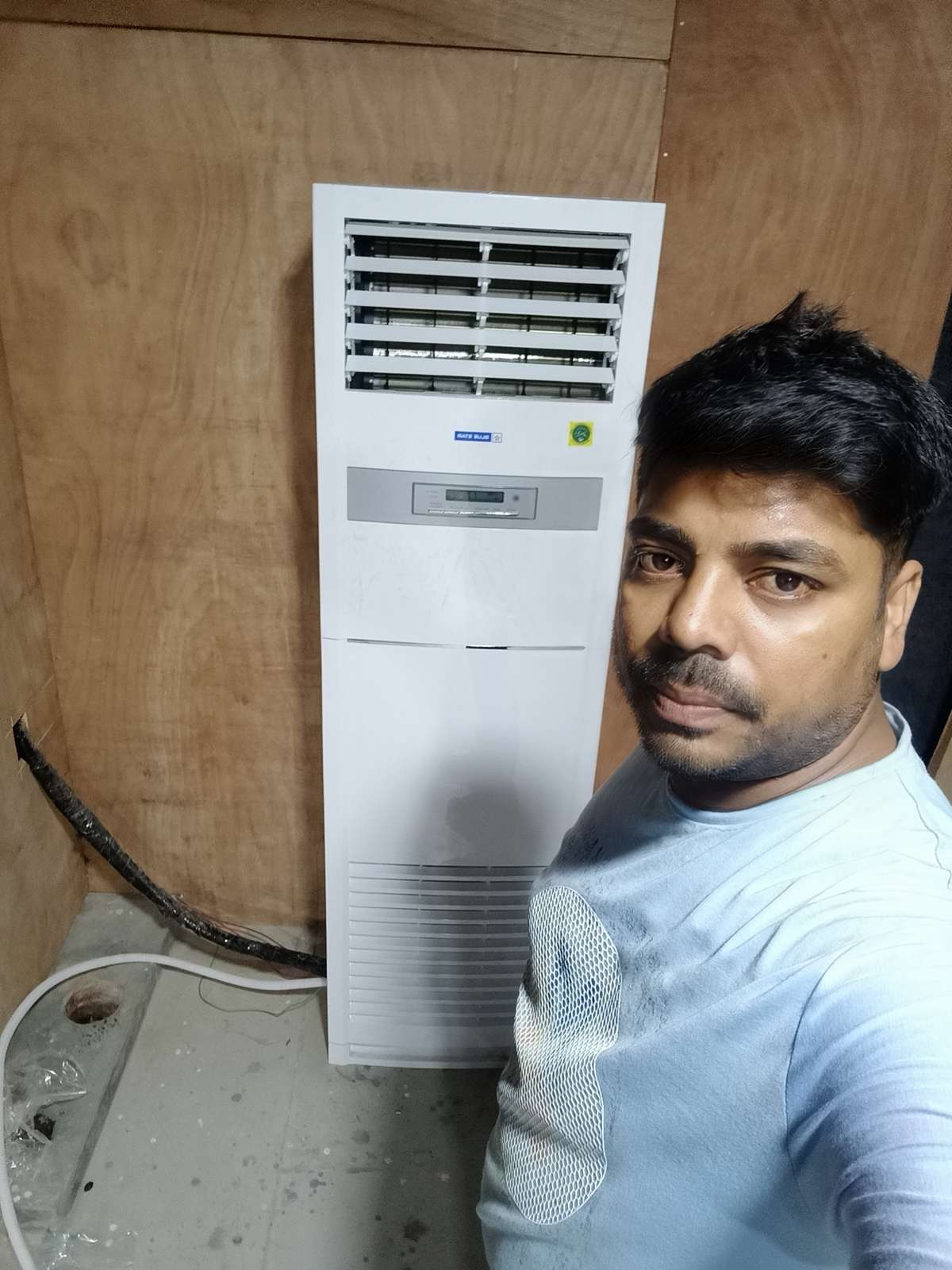Electricals Designs by Electric Works Hussain air Conditioner, Delhi Kolo