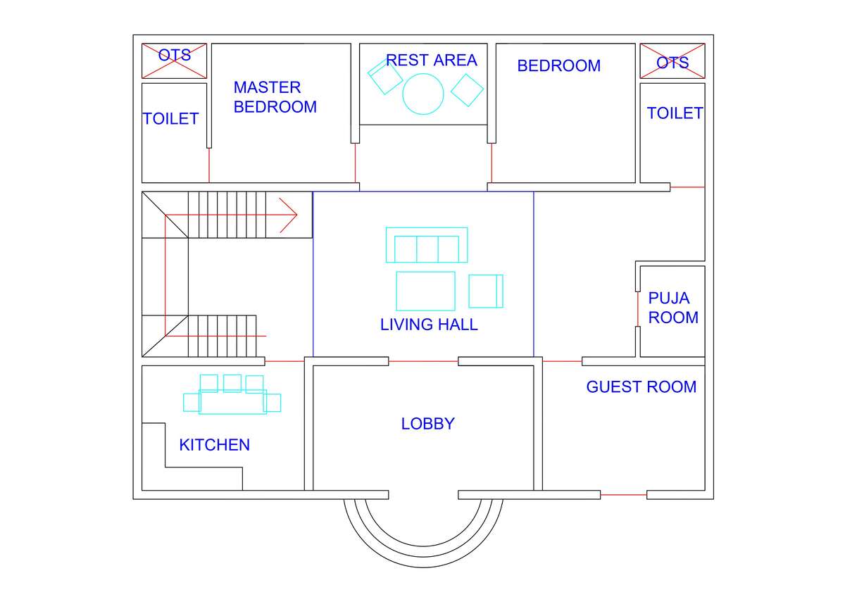 we provide 2 sample design to client they can choose anyone 
 #FloorPlans  #houseplan  #2DPlans  #2DPlans  #vastutips