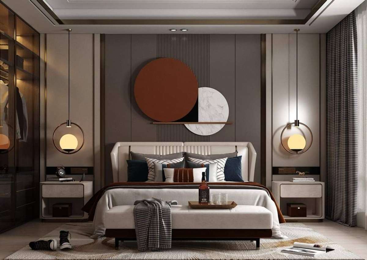 Master bedroom design. 
Design by Krystal design studio. 
City- Hyderabad. 

#Designs #InteriorDesigner 
#bedroominteriors #interior
#furnitures #furnituredesign