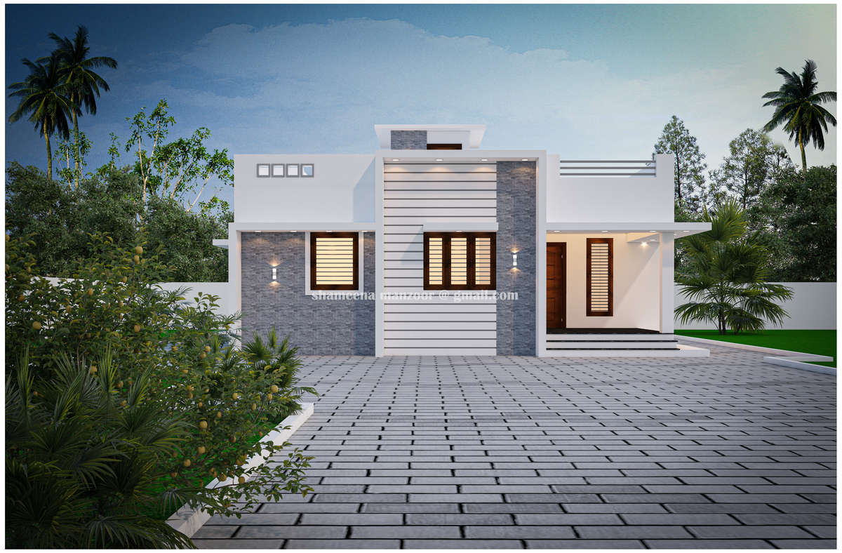 Exterior Designs by 3D & CAD 3d official shameena manzoor, Malappuram ...