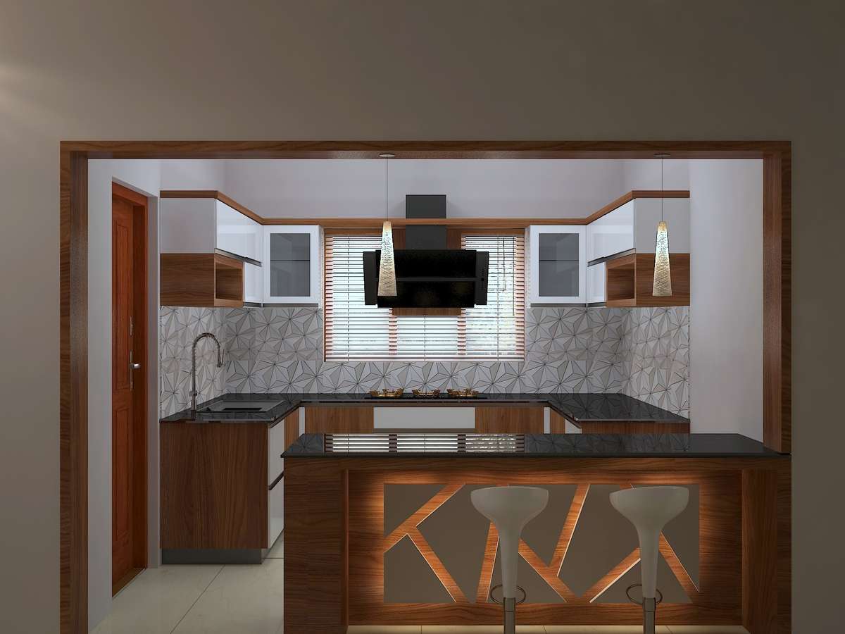 Kitchen, Storage Designs by Interior Designer Joby y, Kollam | Kolo