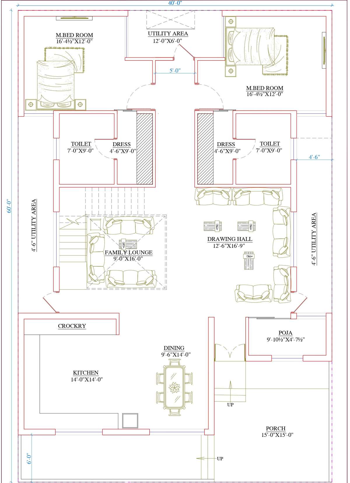 Plans Designs by Architect pradhuman jangid, Jaipur | Kolo