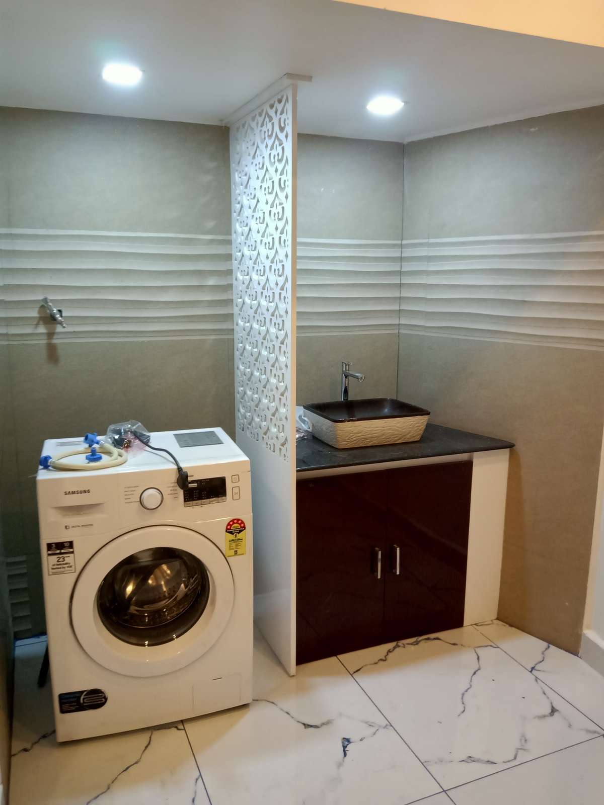 Bathroom Designs by Carpenter DCRAFT HOME INTERIOR WORK KOLLAM