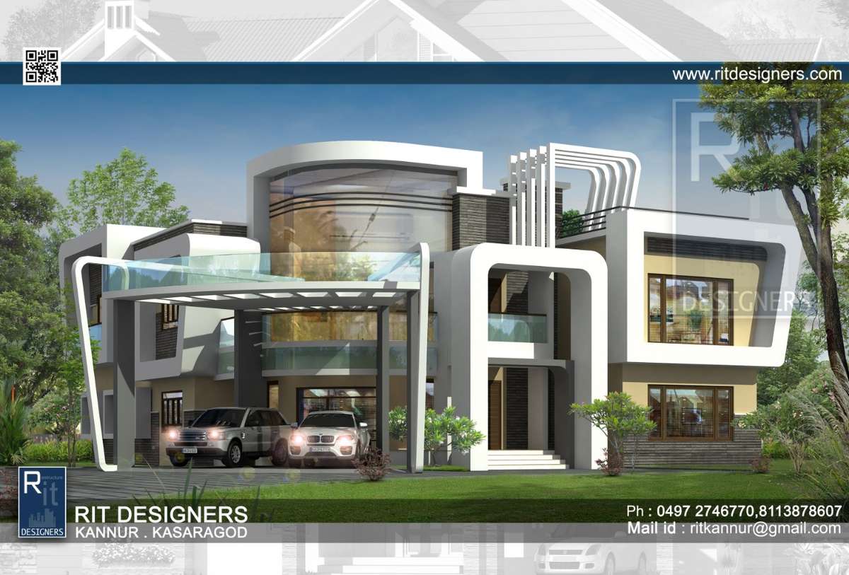 Exterior Designs By Architect Rit Designers Kannur, Kannur | Kolo