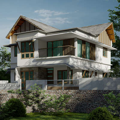 Exterior Designs By Architect BreathingVOLUME Architects, Kannur | Kolo