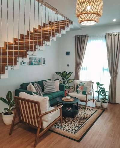 Living, Furniture, Staircase Designs by Interior Designer shajahan shan, Thrissur | Kolo
