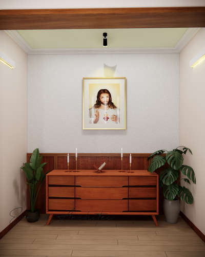 Prayer Room, Storage Designs by 3D & CAD Evolue  Architec , Thrissur | Kolo