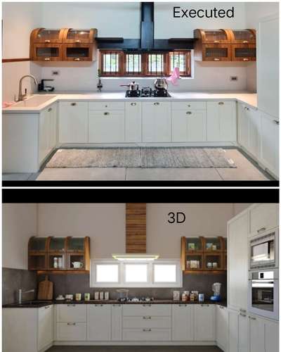 Kitchen, Storage, Window Designs by Interior Designer chisel  interiors, Thrissur | Kolo
