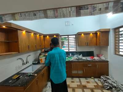 Kitchen, Lighting, Storage, Window Designs by Building Supplies Vishnu Ramachandran, Palakkad | Kolo