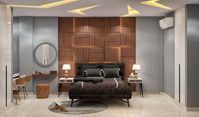 Furniture, Lighting, Storage, Bedroom, Wall Designs by Interior Designer Mukesh kumar Jha, Delhi | Kolo