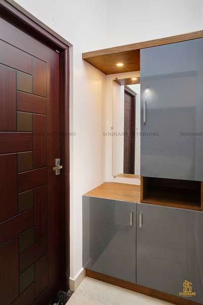 Door, Storage Designs by Interior Designer Sognare Interiors, Kottayam | Kolo