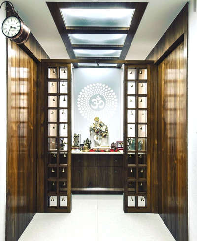 Prayer Room, Storage Designs by Contractor Ashutosh Lalawat, Jaipur | Kolo