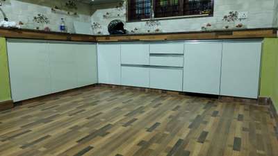 Flooring, Kitchen, Storage Designs by Service Provider SS aluminium, Thiruvananthapuram | Kolo