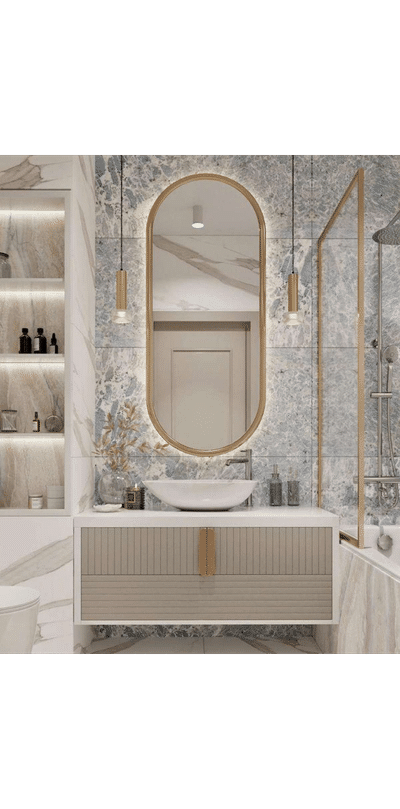Bathroom Designs by Interior Designer Aatif Yunus, Delhi | Kolo