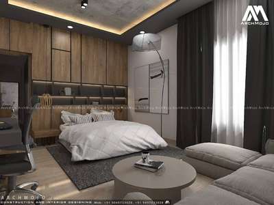 Bedroom, Furniture, Table, Lighting, Storage Designs by Interior Designer ArchMojo  architects , Wayanad | Kolo