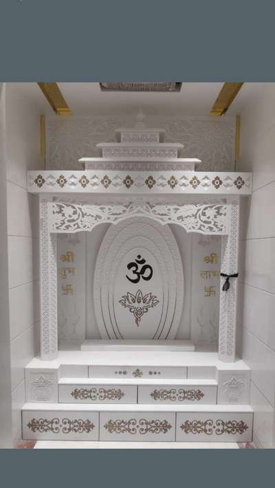Prayer Room, Storage Designs by Carpenter Hassan  Khan, Faridabad | Kolo