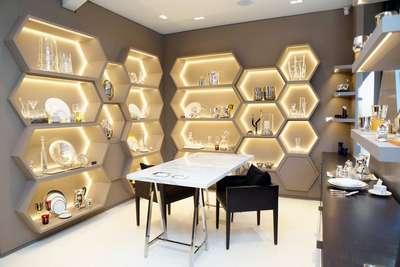Dining, Furniture, Table, Lighting, Storage Designs by Interior Designer Asthha Mohit  Gupta , Delhi | Kolo