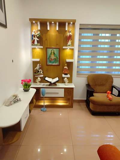 Lighting, Living, Prayer Room, Storage, Furniture Designs by Carpenter Prakash Mr, Thrissur | Kolo