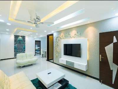 Ceiling, Furniture, Lighting, Living, Storage, Table Designs by Interior Designer Munsaf Saifi, Noida | Kolo
