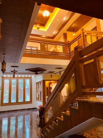 Home Decor, Staircase, Lighting Designs by Interior Designer mpa azi, Kozhikode | Kolo