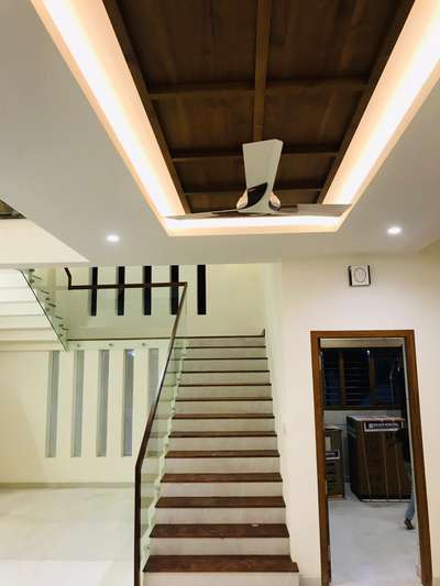 Ceiling, Lighting, Staircase, Wall Designs by Painting Works  KTM    KTMpainting service, Malappuram | Kolo