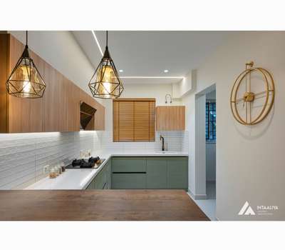 Kitchen, Lighting, Storage Designs by Interior Designer Jaise Mathew , Ernakulam | Kolo