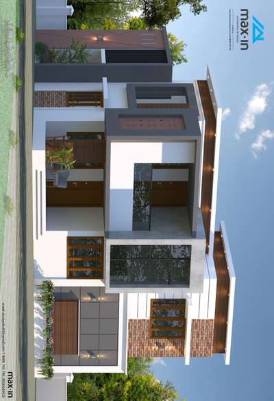 Exterior Designs by Architect Tectonic space developers, Palakkad | Kolo