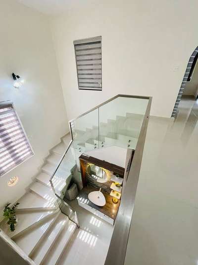 Staircase Designs by Interior Designer Abraham  George , Pathanamthitta | Kolo