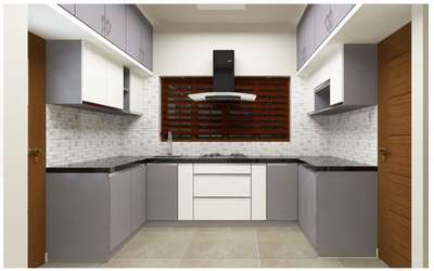 Kitchen, Storage Designs by Architect 𝓑ꪖ𝘴ꫝꫀꫀ𝘳 𝓲ꪀꪀꪮꪜꪖ𝓽ꫀ, Thrissur | Kolo