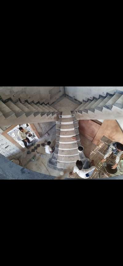 Staircase Designs by Contractor Jamil khan, Dewas | Kolo