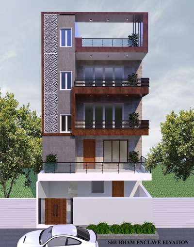 Exterior Designs by Architect Pooja Bharti, Delhi | Kolo