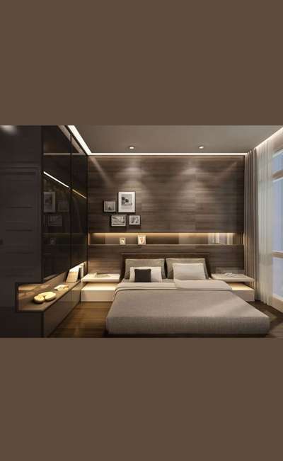 Bedroom, Furniture, Storage, Lighting, Wall Designs by Home Owner Aniket yadav, Thiruvananthapuram | Kolo
