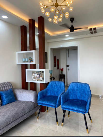 Ceiling, Furniture, Lighting, Living, Storage Designs by Interior Designer Anas  Saifi, Noida | Kolo